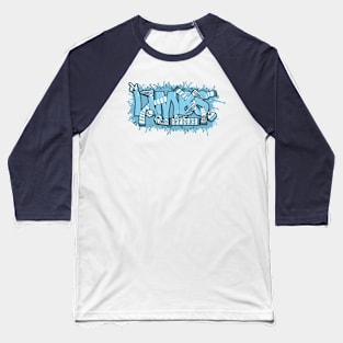 Sky Blue Limbs Baseball T-Shirt